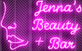 Jenna's Neon Sign 25x15 inches Pink