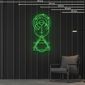 Astrology Neon Sign Libra Stars