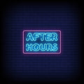 Our After Hours Neon Sign by Make Neon Sign. Ideal for your restaurant, bar and space.