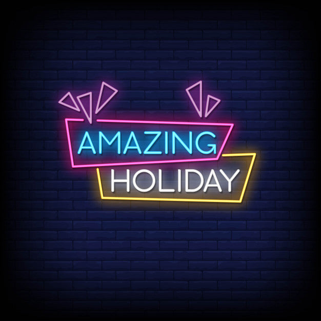 Amazing Holiday Neon Sign — make neon sign
