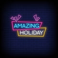 Amazing Holiday Neon Sign