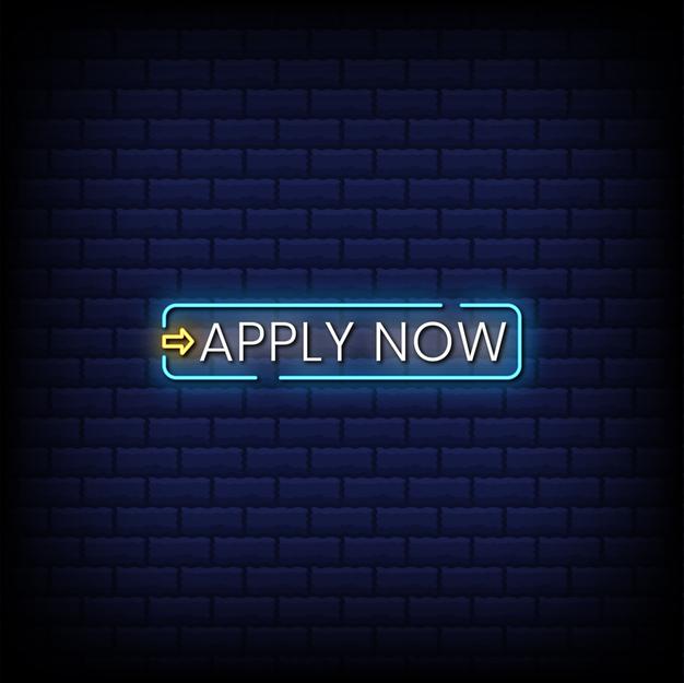 Apply Now Neon Sign Perfect For Office Environment — make neon sign