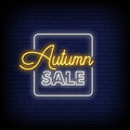 Autumn Sale Neon Sign