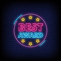 Best Award Neon Sign