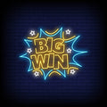 Big Win Neon Sign