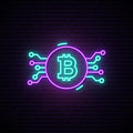 Bitcoin Neon Sign
