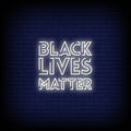 Black Lives Matter Neon Sign