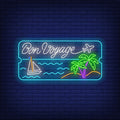 Bon Voyage Neon