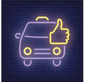 Calling Taxi Cab Neon Sign