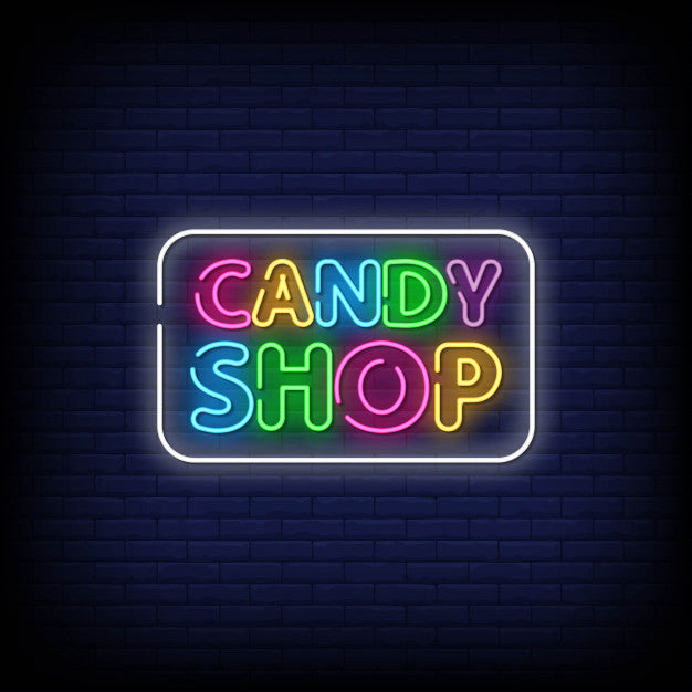 KANDYTOWN SIGN – Sign Few Colors Amazon.com: Candy Neon Sign Lollipop Neon Sign for wall