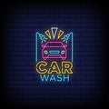 Car Was Neon Sign