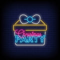 Christmas Party Neon Sign