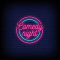 Comedy Night Neon Sign
