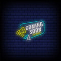 Coming Soon, Stay Tuned Neon Sign