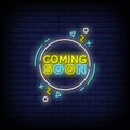 Coming Soon Neon Sign