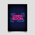 Coming Soon Neon Sign