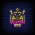 Crown Neon Sign