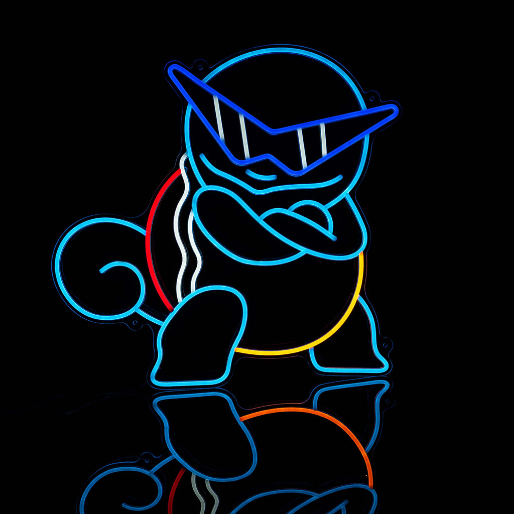 Squirtle With glasses Ready To Ship