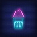 Delicious Cupcake Neon Sign