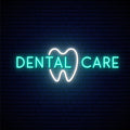 Dental Care Neon Sign