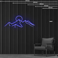 Desert Sunset Neon Sign Perfect for Bars & Events