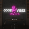 Good Vibes by Magic Rock Neon Sign 9 x 3.3 ft