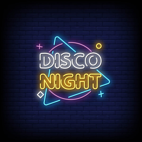 Disco Night Neon Sign — make neon sign