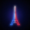 Eiffel Tower Neon Sign