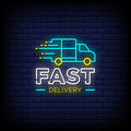 Fast Delivery Neon Sign
