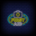First Aid Neon Sign