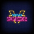 Forever Rocker Neon Sign