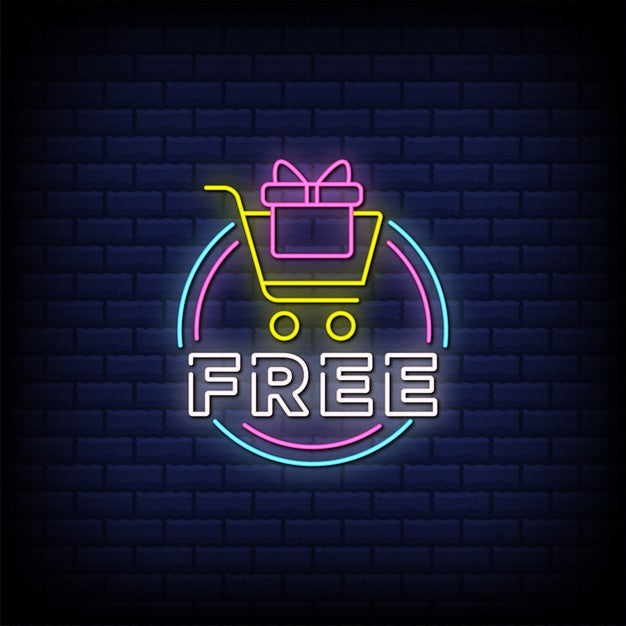 Bright Free Sign Free Neon Sign — make neon sign
