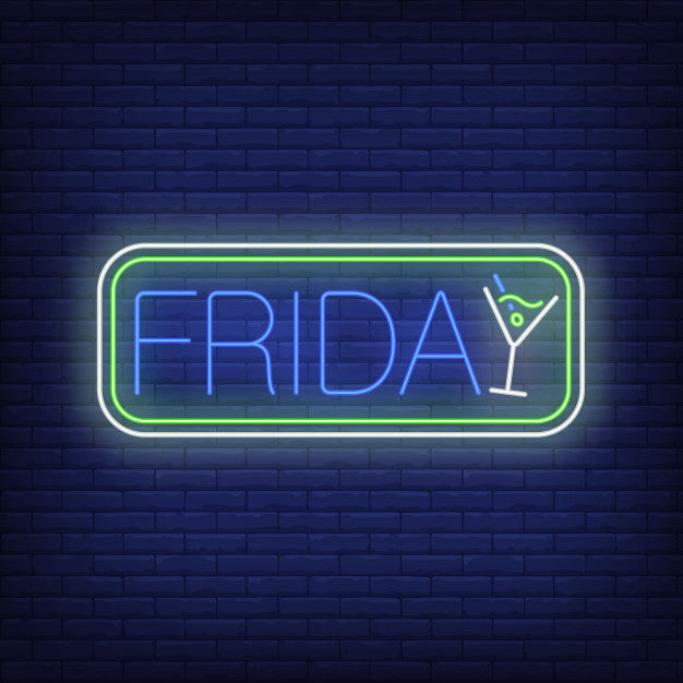 Friday-Neon-Sign Brighten Your Space for the Weekend — make neon sign