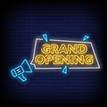 Grand Opening Neon Sign