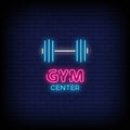 Gym Center Neon Sign Perfect For Your Business