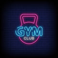 Gym Club Neon Sign
