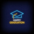 Happy Graduation Neon Sign