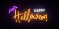 Happy Halloween Neon Sign