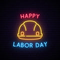 Happy Labor Day Neon Sign