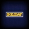 Holiday Neon Sign
