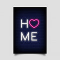 Home Neon Sign