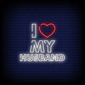 I Love My Husband Neon Sign