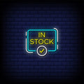 In Stock Neon Sign
