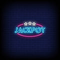 Jackpot Neon Sign