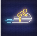 Jet Ski Neon Sign
