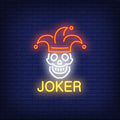 Joker Neon Sign