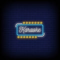 Karaoke Neon Sign