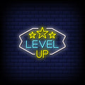 Level Up Neon Sign