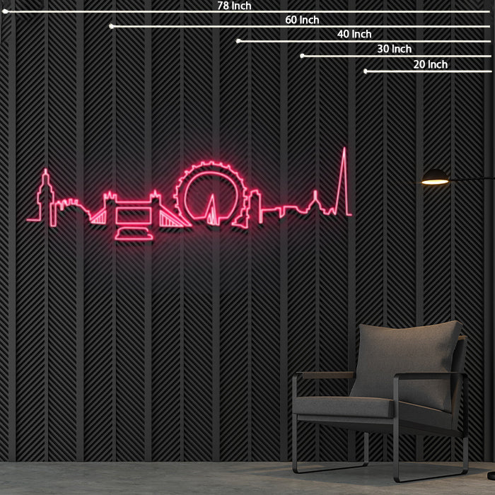 London City Neon Sign