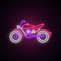 Motorcycle Neon Sign